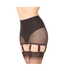 Denise - PowerMesh schwarz - 8 Strap