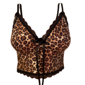 Animal print bralette