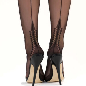 Memphis Seamed Nylon - Black, Copper or Choco