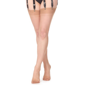 Pure nylon seamless - cafe au lait (nude)