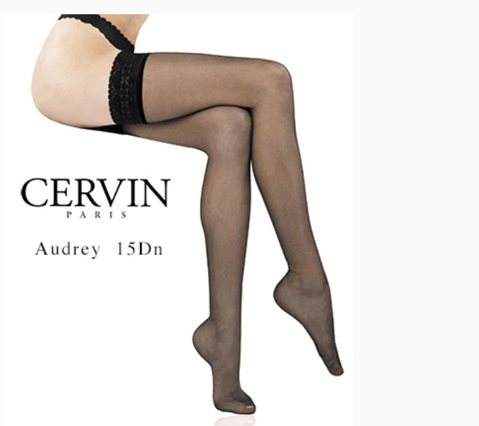 Cervin Audrey 15 100% nylon hold-ups
