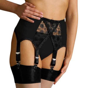 Crossover, 6 straps - black