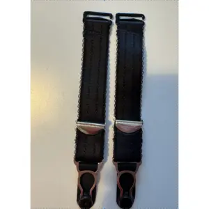 2 x Suspendely Suspender suspender straps 19mm wide suspender belt and clip to hook on