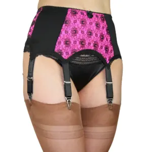 Seville suspender belt lace